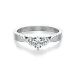 Pierścionek białe złoto z diamentami AJPZ_098